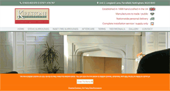 Desktop Screenshot of kirkstonefireplaces.co.uk